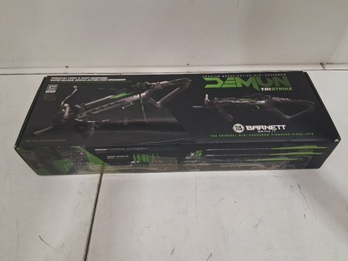 Barnett Demun TRISTRIKE Compact Break Action Mini Crossbow - 20.5" - BLACK (MODEL:BAR50013) image 2