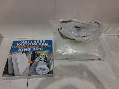 vACUUM STORAGE BAG FOR MATTRESS WITH STRAPS - KING image 2