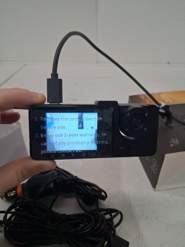 THREE CHANNELS 4K UHD Dash Camera WITH 32GB SD CARD - 2" HD DISPLAY - 5V 1.5AMP - BLACK (MODEL: Y15) image 5