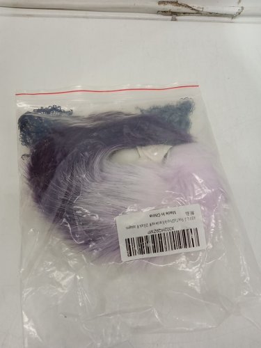 2PC Cat Ears and Small Tail Butt Plug - Blue / Purple image 2