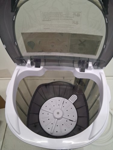 DORTALA PORTABLE compact washer and dryer - 20" x 13.5" x 14" - grey (model: fp11199us) image 8