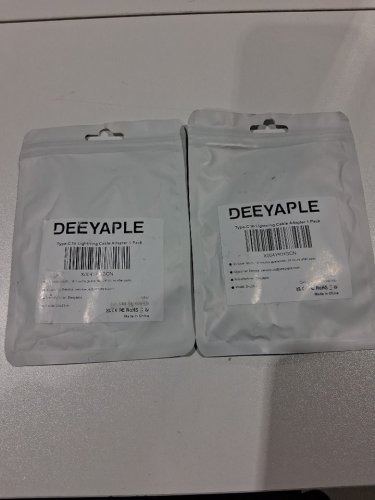 2 DEEYAPLE TYPE C TO LIGHTNING CABLE ADAPTER - WHITE image 3