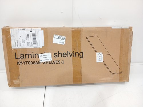 KINYING Metal Storage Shed Shelving - 51" x 13" - black (model:KY-YT006AM-SHELVES-1) image 3
