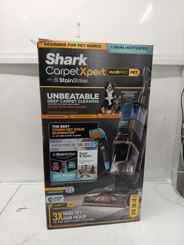 SHARK CARPETXPERT CARPET & upholstery CLEANER WITH STAINSTRIKER attachment - bronze/blue (model: EX301C26) image 3