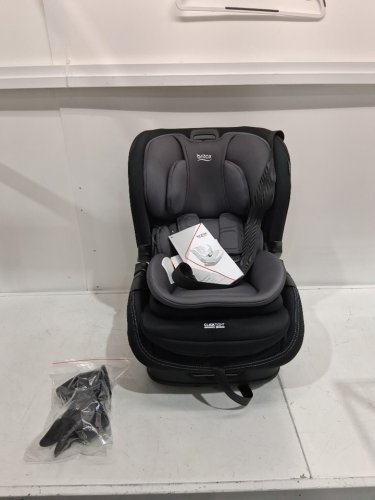 BRITAX POPLAR CLICK TIGHT CONVERTIBLE rear &front facing car seat - 40LB rear facing MAX load / 65lb front facing max load - stone onyx/black (model: e1c973m) image 3