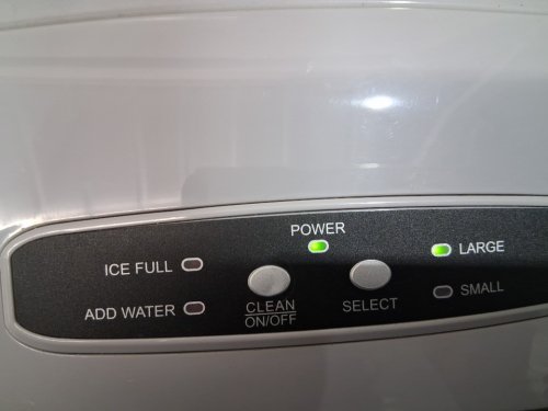 Frigidaire Stainless Steel Countertop Ice Maker with 26 lb/Day bullet ice - Silver (model: EFIC127-SS-SC-EP) image 9