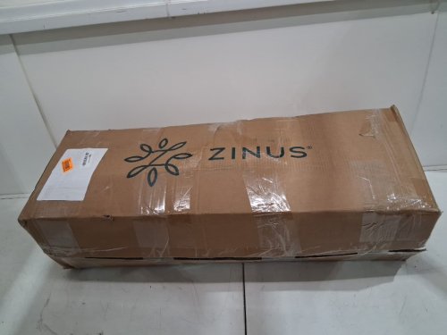 Zinus Aidan Sling Accent Chair with cushion covers - 27" x 31" - Oatmeal beige (Model: USHSL-31) image 2