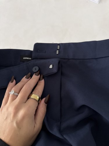 WOMEN'S EXPRESS TAILORED ANKLE PANT - 6 - NAVY (STYLE: 1984165) image 2