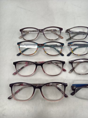8 ASSORTED +3.00 readers - assorted colours & frame shape image 2