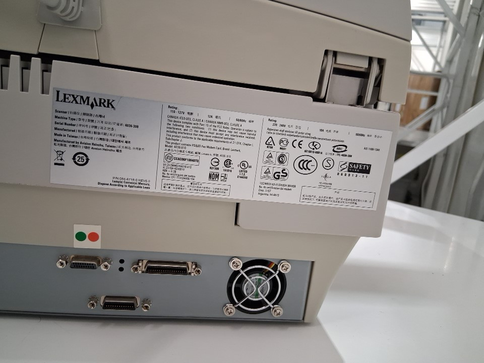 lexmark x4600 mfp scanner addon for lexmark X4600 series multifunction printers - beige (model: 4036-308) image 8
