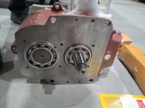 Heavy-Duty Cast Iron Mechanical Transmission Assembly gear box image 4