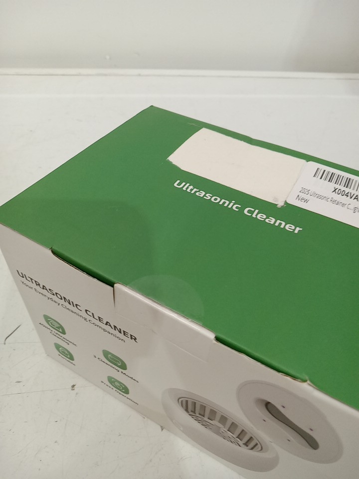 ultrasonic Cleaner Machine - 45000hz - 200ml - white - (model:	‎JX-580PRO) image 3