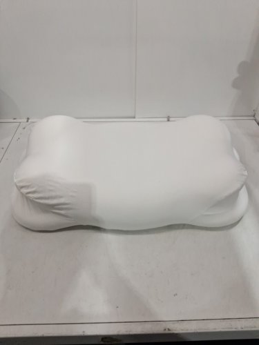 Mellow Sleep Cloud Align Ultimate Cooling Comfort Pillow - HIGH 11.8" x 19.7" x 4.3" -5.1" - White image 3