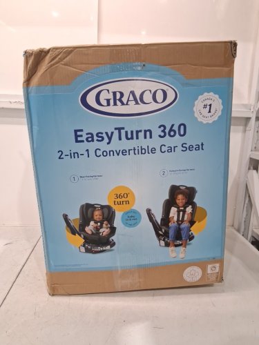 GRACO EASYTURN 360 2-IN-1 CONVERTIBLE CAR SEAT - CYRAN BLACK/GREY (MODEL: 2227897) image 10