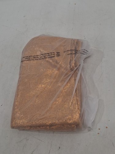 2Pk Gold Sequin Table Runner - 12" x 72", decorative Glitter Table Runner - gold image 2