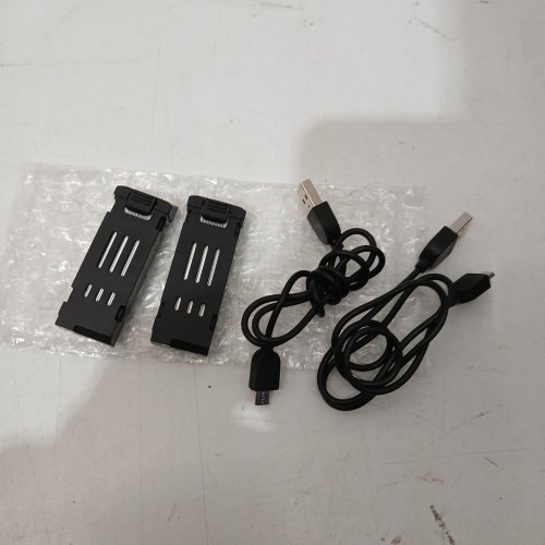 2PK DRONE REPLACEMENT BATTERIES, SPARE DRONE BATTERY - LITHIUM ION 3.7V 500MAH image 3