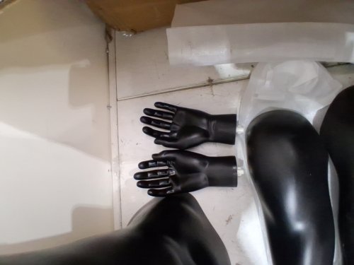 sharewin Full Body Male Mannequin Dress Form - 73" - black (model: mab1116001p) image 3