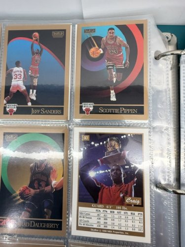 350+ APPROX ASSSTD 1990/91 SKYBOX NBA BASKETBALL CARDS image 20