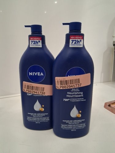 2 nivea body milk nourishing 72hr intense moisture lotion - 625ml/each image 2