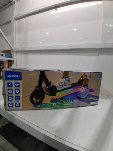 Kids Jetson Omega Illuminated Electric Scooter - 8KM RANGE - 16KM/H - Black (Model: 1747518) image 2