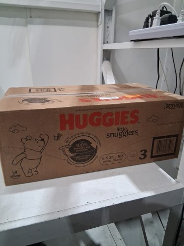 168PK HUGGIES LITTLE SNUGGLERS DIAPERS - SIZE 3 - WINNEY THE POOH image 2