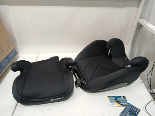 SAFETY 1ST 2-IN-1 LIGHTWEIGHT GROWMATE BELT-POSITIONING BOOSTER CAR SEAT WITH HIGH-BACK TO BACKLESS & ADJUSTABLE HEADREST - BLACK (MODEL: 22267CHHR) image 4