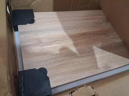BEXEVUE Electric Height Adjustable Standing Desk - 47" x 24" - maple (model: U20002047WW-1) image 8