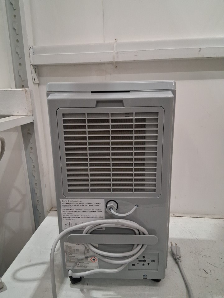 Waykar Dehumidifier with Auto or Manual Drainage - 0.6gal Water Tank Capacity - covers 2000 sq.ft - white - (model: pd160b-pro) image 7