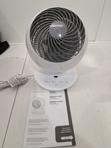 IRIS Woozoo 5-Speed OSCILLATING Globe Fan - 82FT RANGE - WHITE (Model: PCF-SC15T-CT/2354207) image 2