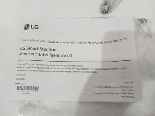 LG QHD Ultrawide Bluetooth 100hz Smart Curved Monitor with USB-C 65W / AirPlay2 / webOSBuilt-in Speakers & Screen Share - 34"/ 21:9 aspect ratio - white (model: 34sr63qa) image 17