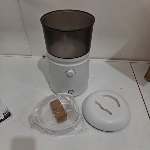 Amazon Basics Automatic Pet Food Feeder with Slow Feed and Portion Control - 4L - WHITE - (MODEL:	‎AFF120-4-US) image 3