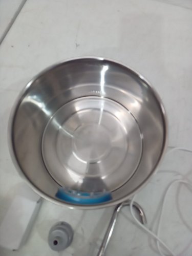 GIOTOHUN Stainless Steel Quiet Automatic Cat Water Dispenser fountain - 2.2L - Silver - (model:S11) image 5