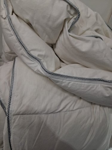 SERTA Goose Feather Down Fiber Cotton Comforter - king - white (model: se003026) image 4