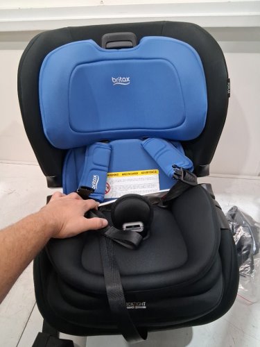 BRITAX 2-in1 poplar convertible car seat with rebound bar & click-tight technology - 40-65lb capacity - cobalt onyx/blue/black (MODEL: e1c963r) image 6