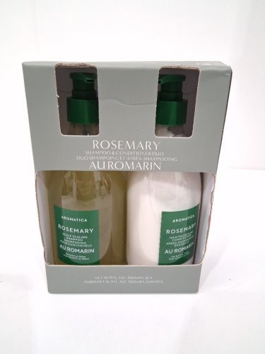 2pc aromatica rosemary shampoo and conditioner - 500ml each image 2
