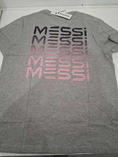 MEN'S MESSI SOCKER TEE - medium - heather grey - (style:mmn0067caw) image 4
