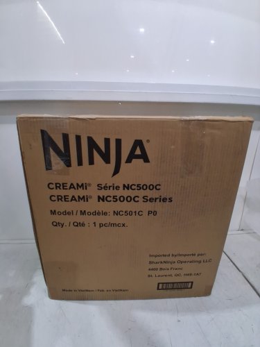 Ninja CREAMi Deluxe XL **MACHINE ONLY** 11-in-1 Ice Cream & Frozen Treat Maker - Make Ice Cream, Sorbet, Gelato, Slushies, Frozen Drinks & More - Silver (MODEL: NC501C) image 2