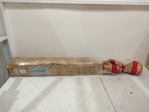 american modern outdoor quilted hammock - 144" x 55" - 450lbs max - red/brown (model: hmqfh008) image 2
