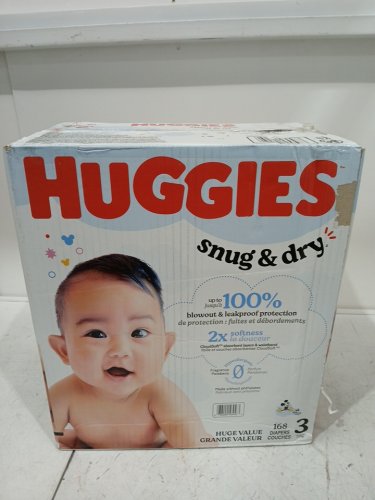 168PK HUGGIES SNUG AND DRY - Disney Mickey Mouse - SIZE 3 (12-18LB) image 2