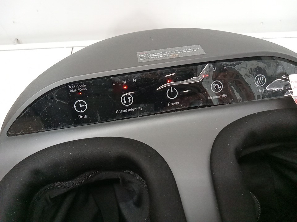 RENPHO shiatsu FOOT MASSAGER with heat and COMPRESSION - BLACK (MODEL: rf-fm059r/rf-fm059r-h) image 7