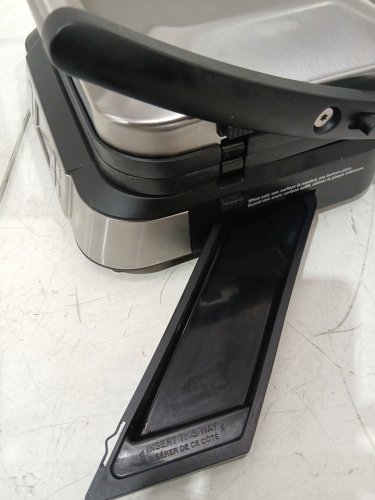 Cuisinart Contact Griddler LCD DISPLAY WITH SEAR FUNCTION & Smoke-Less Mode - 1500w - SILVER (MODEL: GR-6SC) image 9
