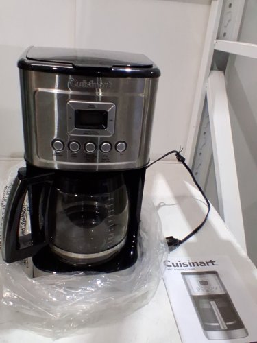 Cuisinart PerfecTemp Programmable Self-Clean Coffeemaker - 14-Cup - black/stainless steel (model: DCC-3200NASC) image 3