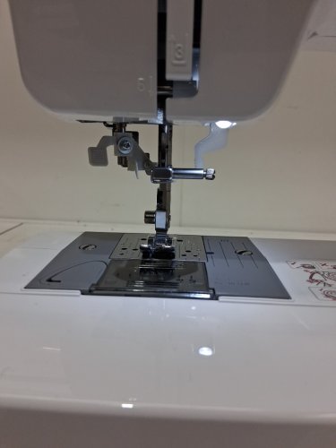 Brother Sewing and Quilting Machine with 37 Built-In Stitches, Wide Quilting Table, Automatic Needle Threader, Drop-In Top Bobbin, 1-Step Buttonhole, 8 Included Presser Feet and Bright LED Work Area - White (Model: XR3774) image 5