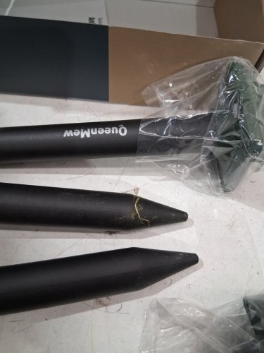 4PK queenmew Ultrasonic Animal Control Device with Motion Sensor and FIashing Light Animal Deterrent - black/GREEN (MODEL: SD-SL187) image 3