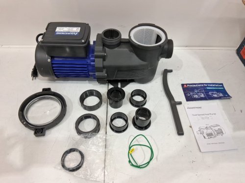 AQUASTRONG in/Above Ground Pool Pump - 1.5hp - 4975GPH - 115V - Blue/black (MODEL: PSP150AD) image 6