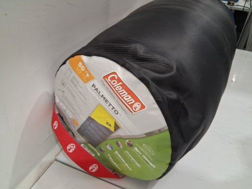 COLEMAN PALMETTO REGULAR WARM WEATHER SLEEPING BAG - 10C - 5'11" image 4