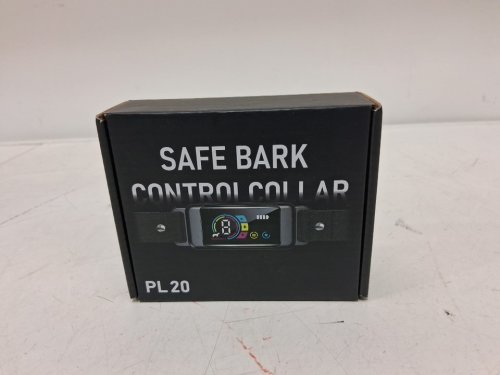 Safe Bark Rechargeable Control Training Bark Collar - Universal - Black (Model: PL20) image 2