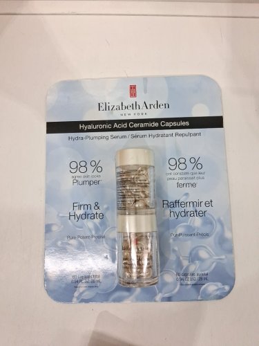 2PK ( 60 CAPS) ELIZABETH ARDEN hyaluronic acid plumping serum caps image 2