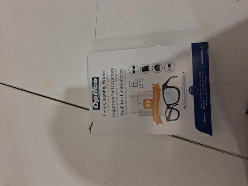 99PK OPTICO Professional cleaning wipes for optical & electronic surfaces - white (Model: 3631142) image 2