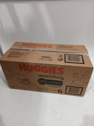 84PK HUGGIES OVERNITES DISPOSABLE DIAPERS - SIZE 6 - WINNIE THE POOH image 2